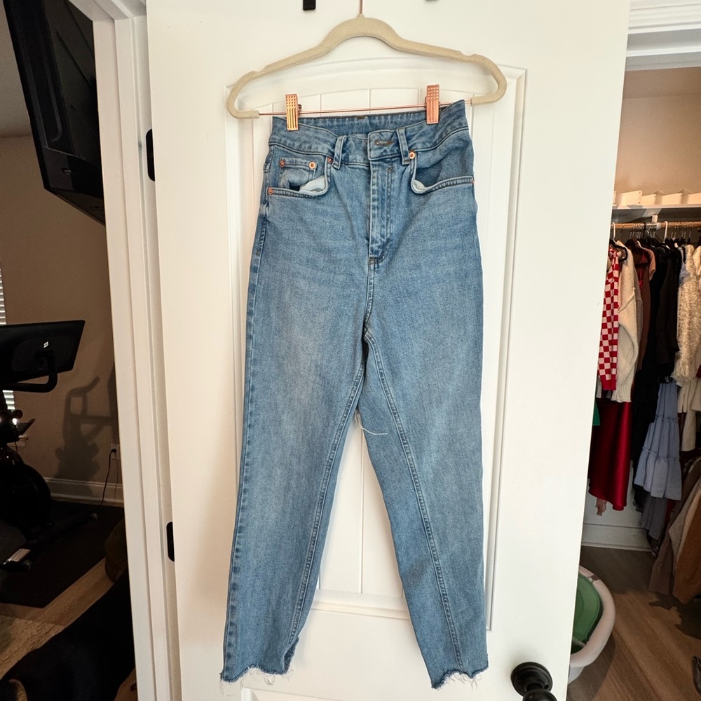 ASOS Light Blue Ankle Jeans